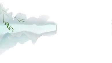 清明菊花细雨杨柳动态背景合成视频视频的预览图